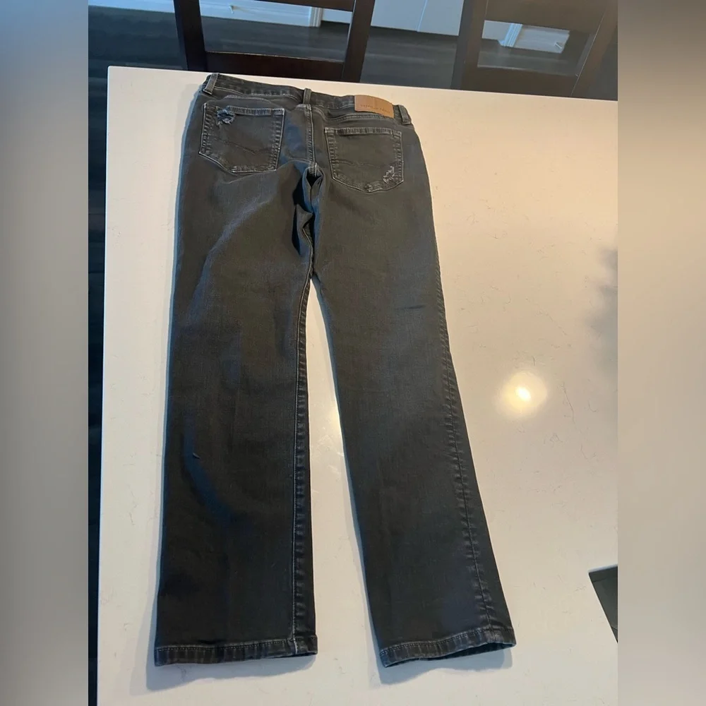 American Eagle Jeans Mens 32x30 Next Level Flex
Slim Gray Med Wash Distressed - Picture 7 of 9